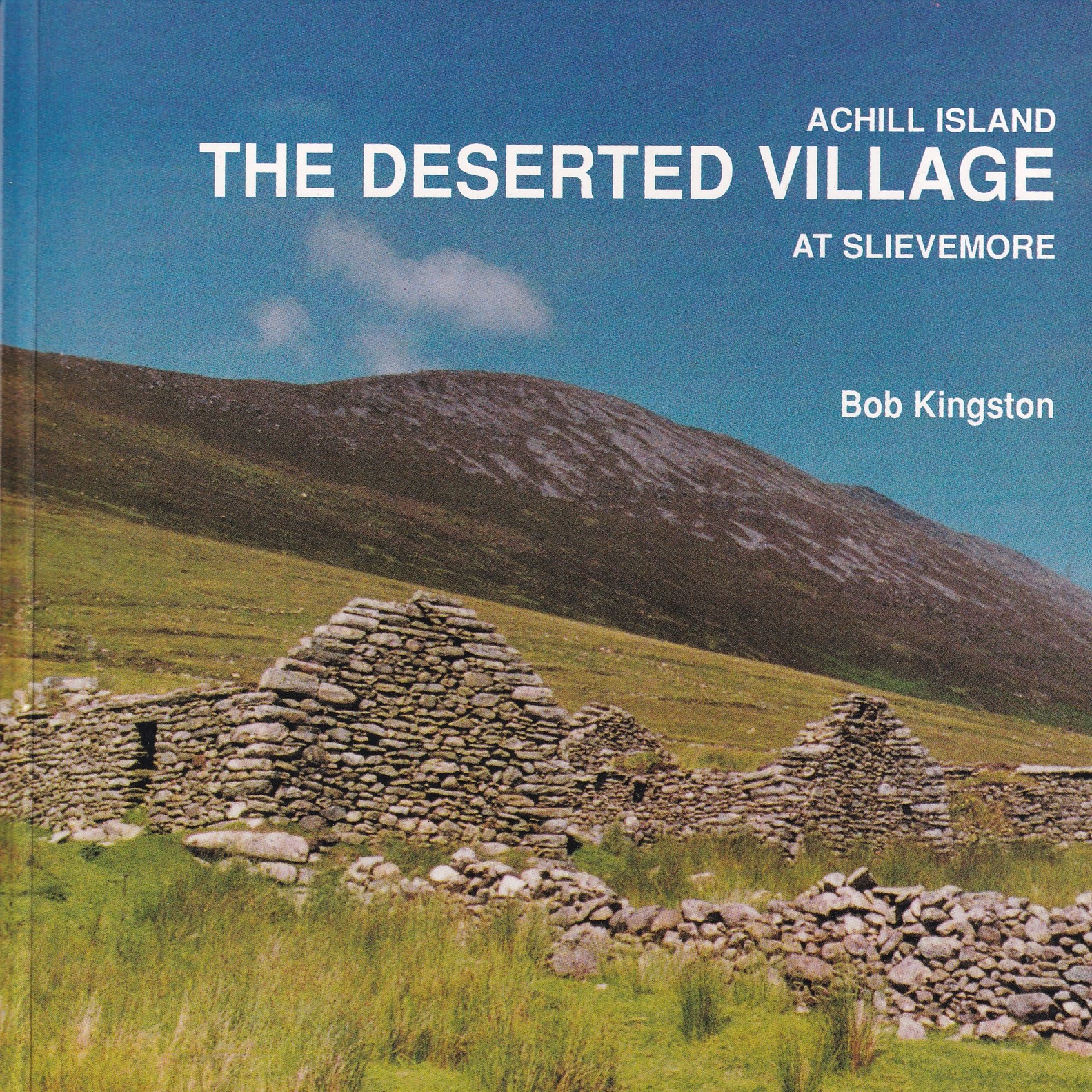 Achill Island: The Deserted Village at Slievemore by Bob Kingston