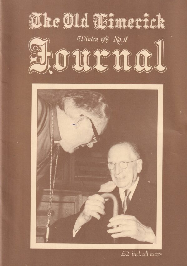 The Old Limerick Journal 18, Winter 1985 Ed. Jim Kemmy