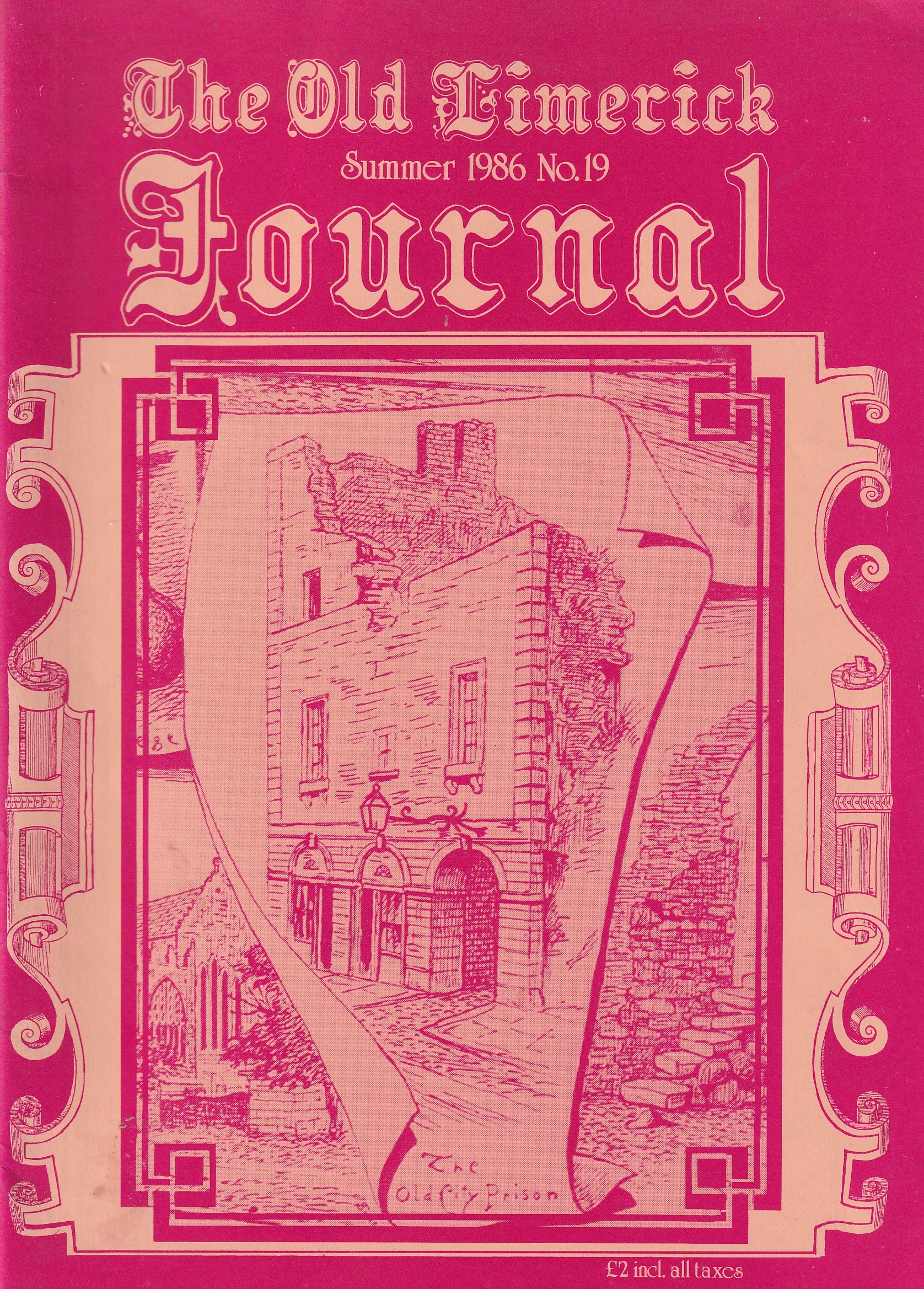 The Old Limerick Journal 19, Summer 1986 | Ed. Jim Kemmy | Charlie Byrne's