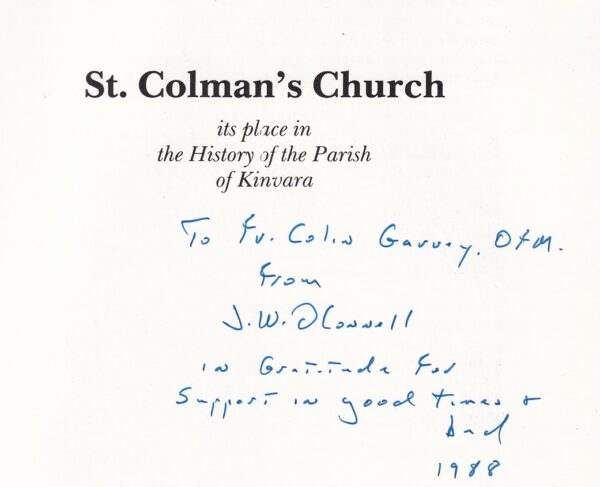 J. W. O'Connell signature