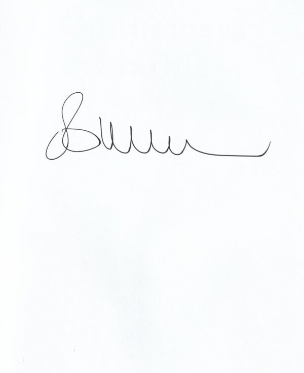 Stephen Walsh signature