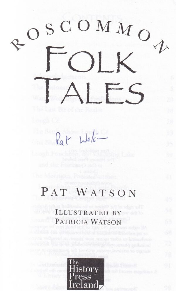 Pat Watson signature