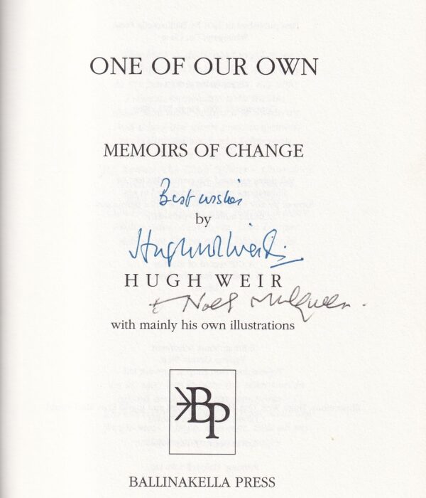 Hugh Weir signature