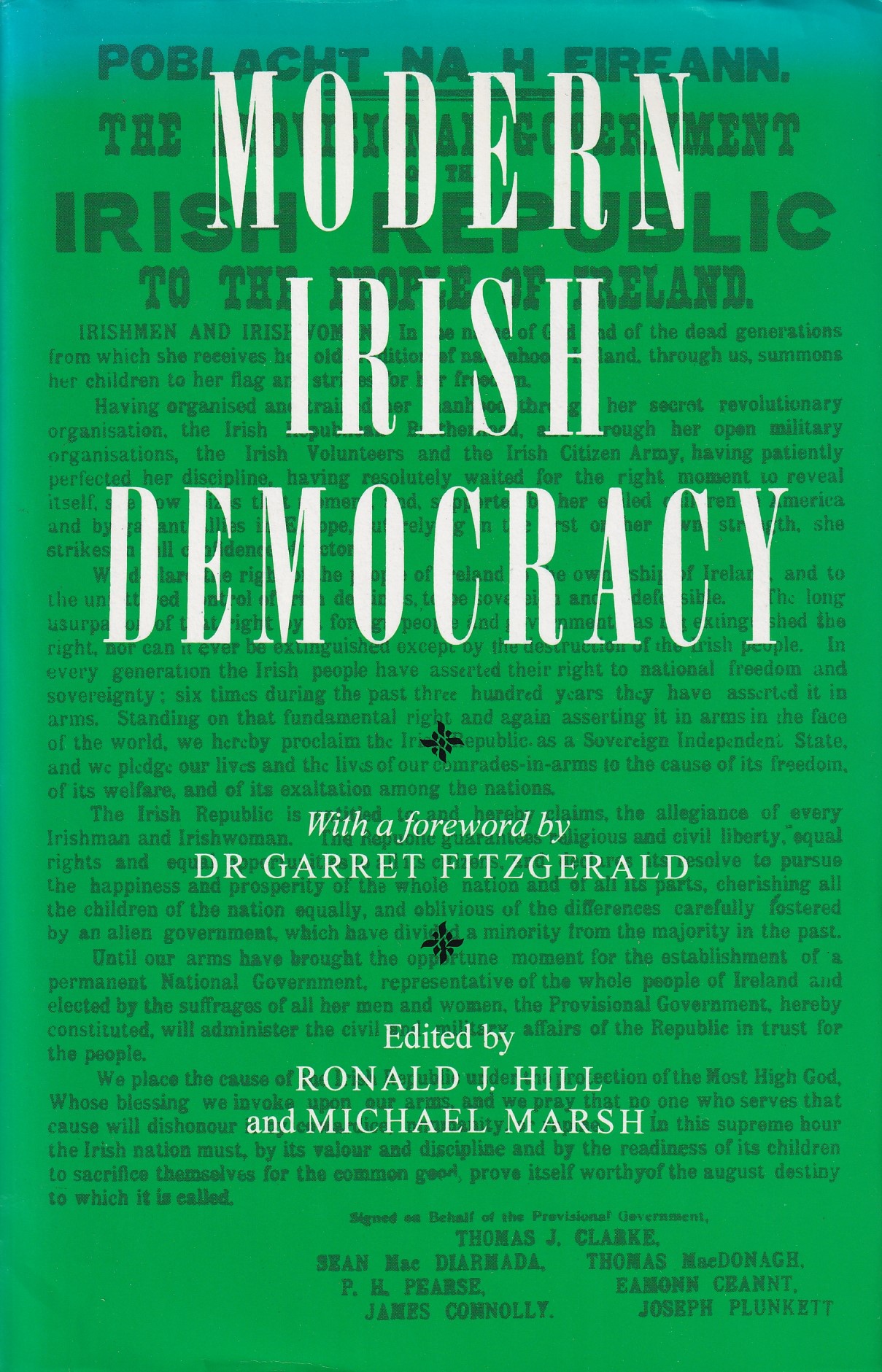 Modern Irish Democracy | Ronald J. Hill & Michael Marsh (eds.) | Charlie Byrne's