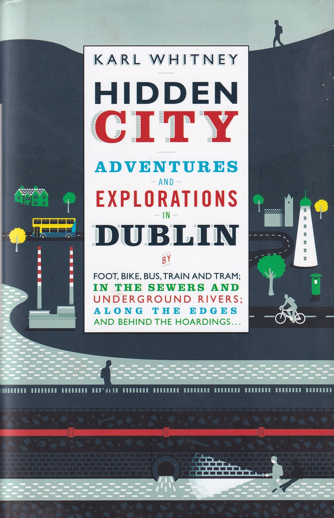 Hidden City: Adventures And Explorations In Dublin by Whitney, Karl