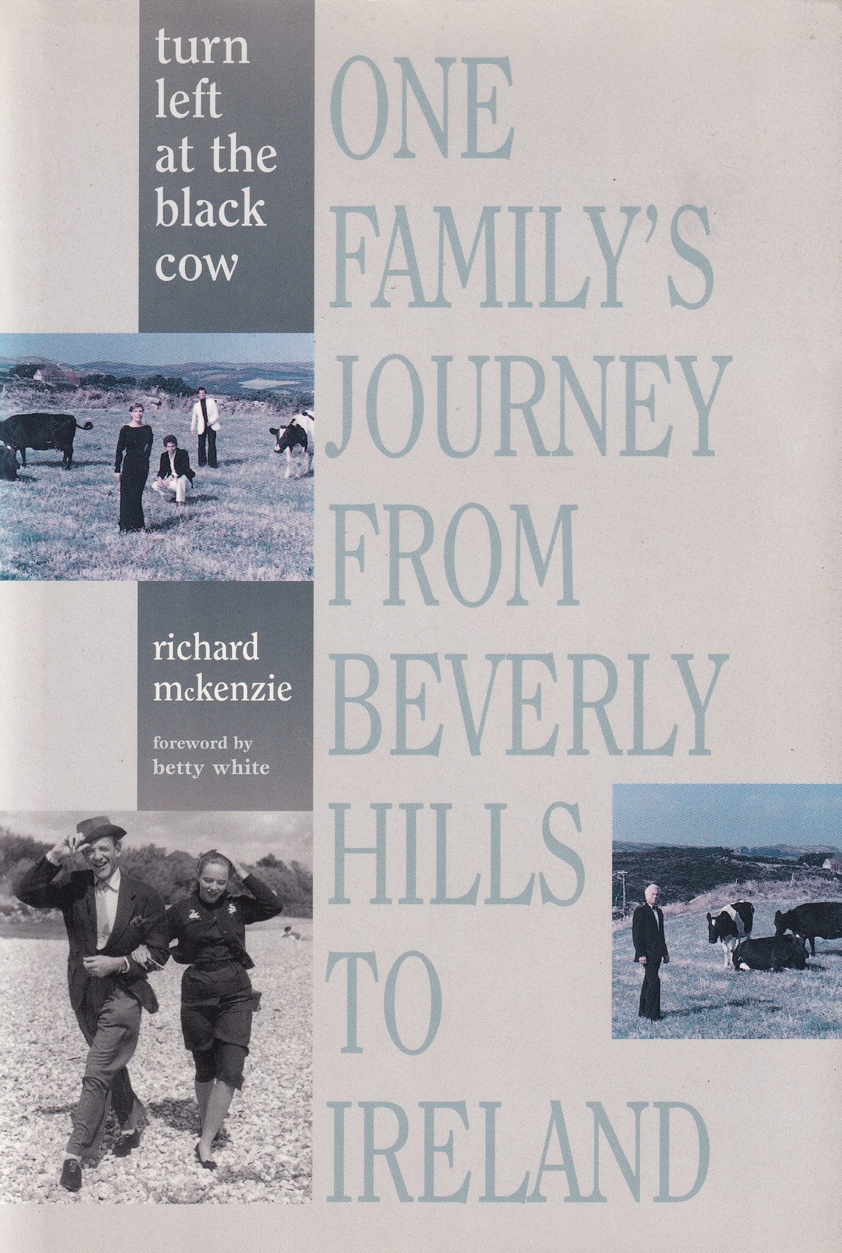 Turn Left at the Black Cow : One Family’s Journey from Beverly Hills to Ireland by McKenzie, Richard