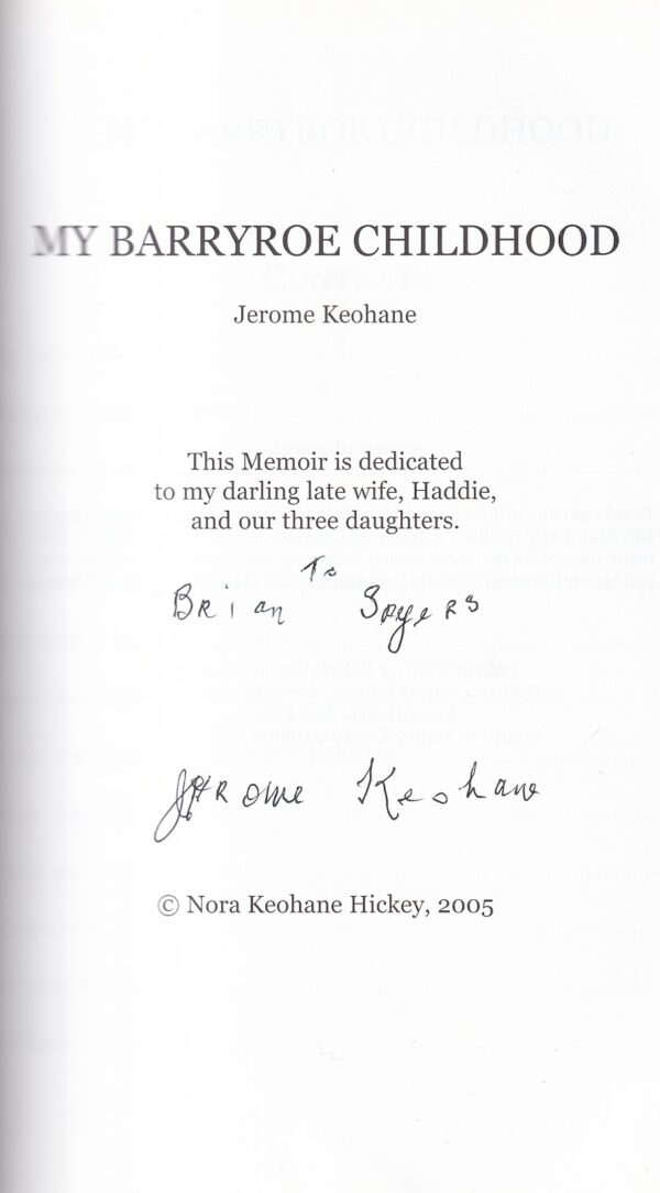 Jerome Keohane signature