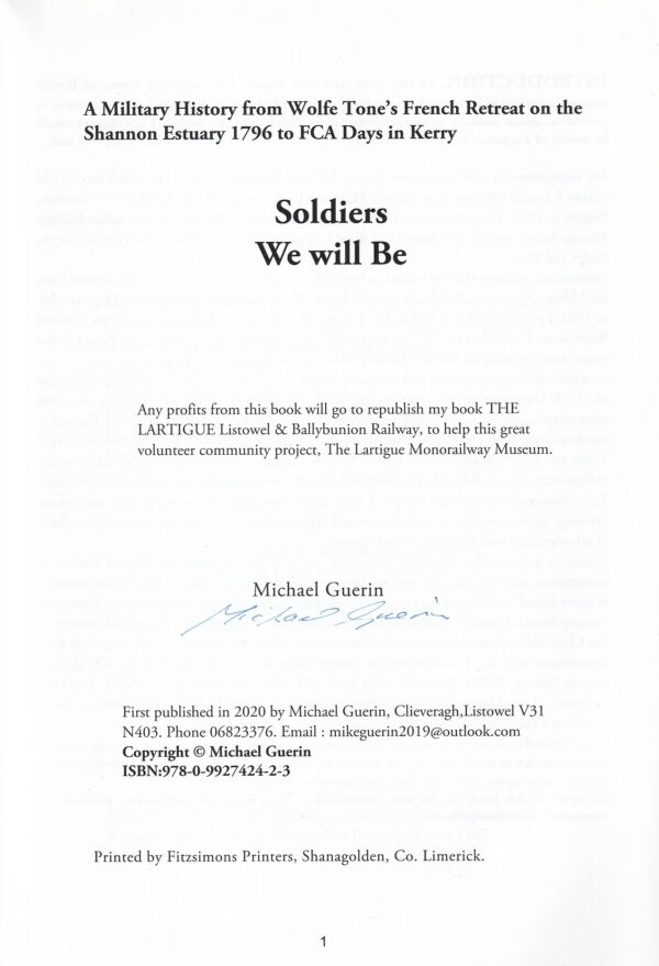 Michael Guerin signature
