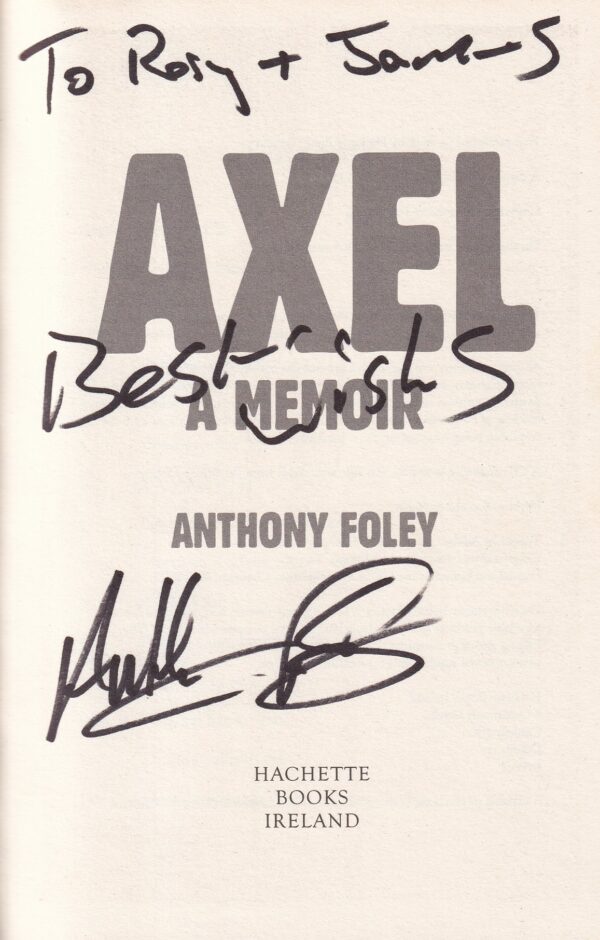 Anthony Foley signature