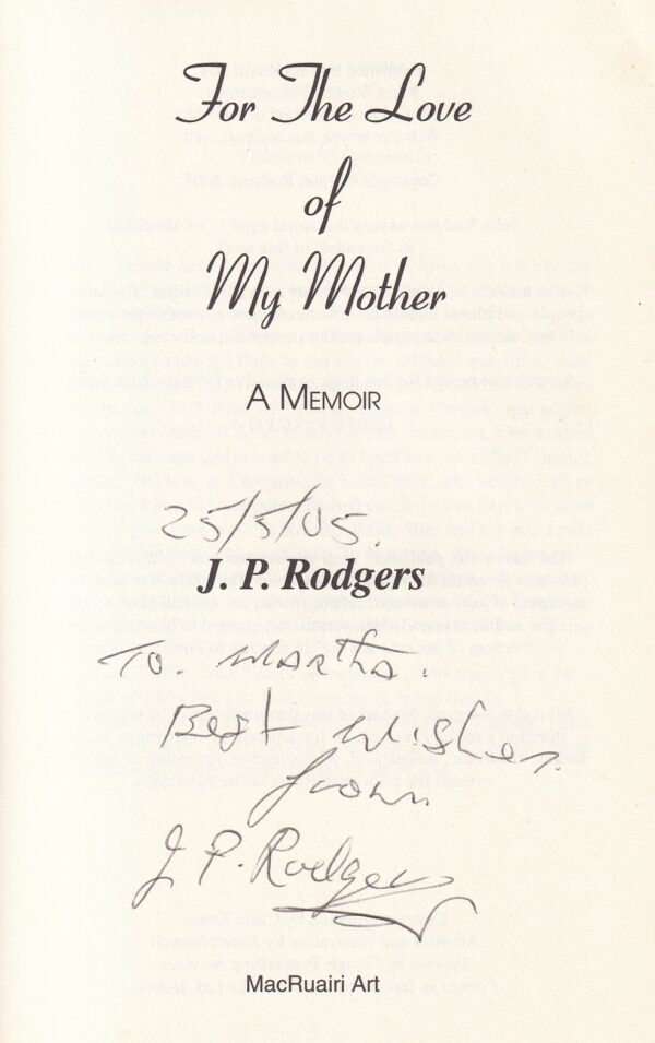 J. P. Rodgers signature