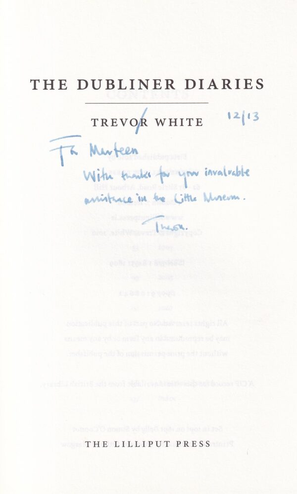 Trevor White signature