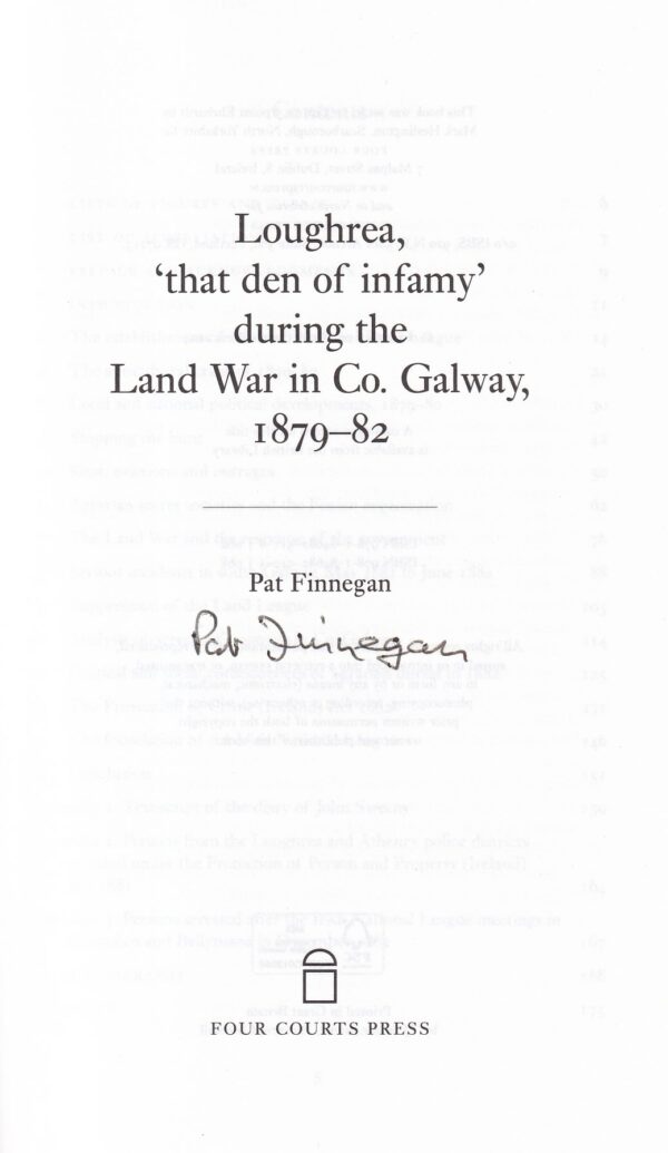Pat Finnegan signature