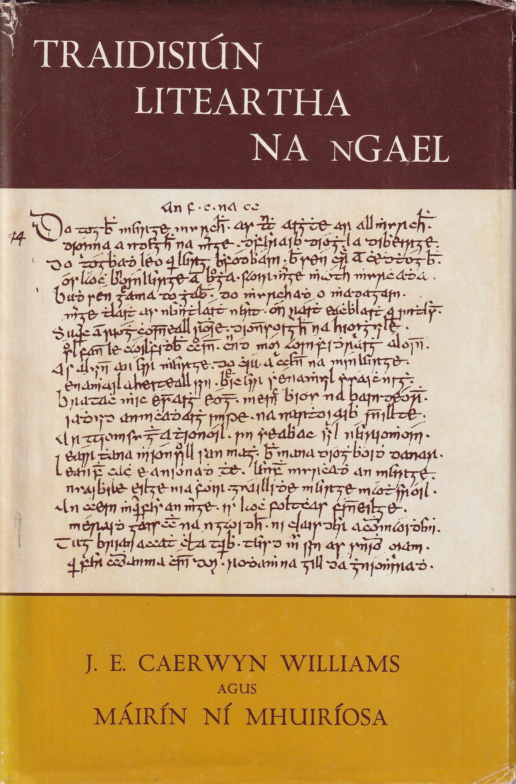 Traidisiún Liteartha na nGael by J.E. Caerwyn Williams and Máirín Ní Mhuiríosa
