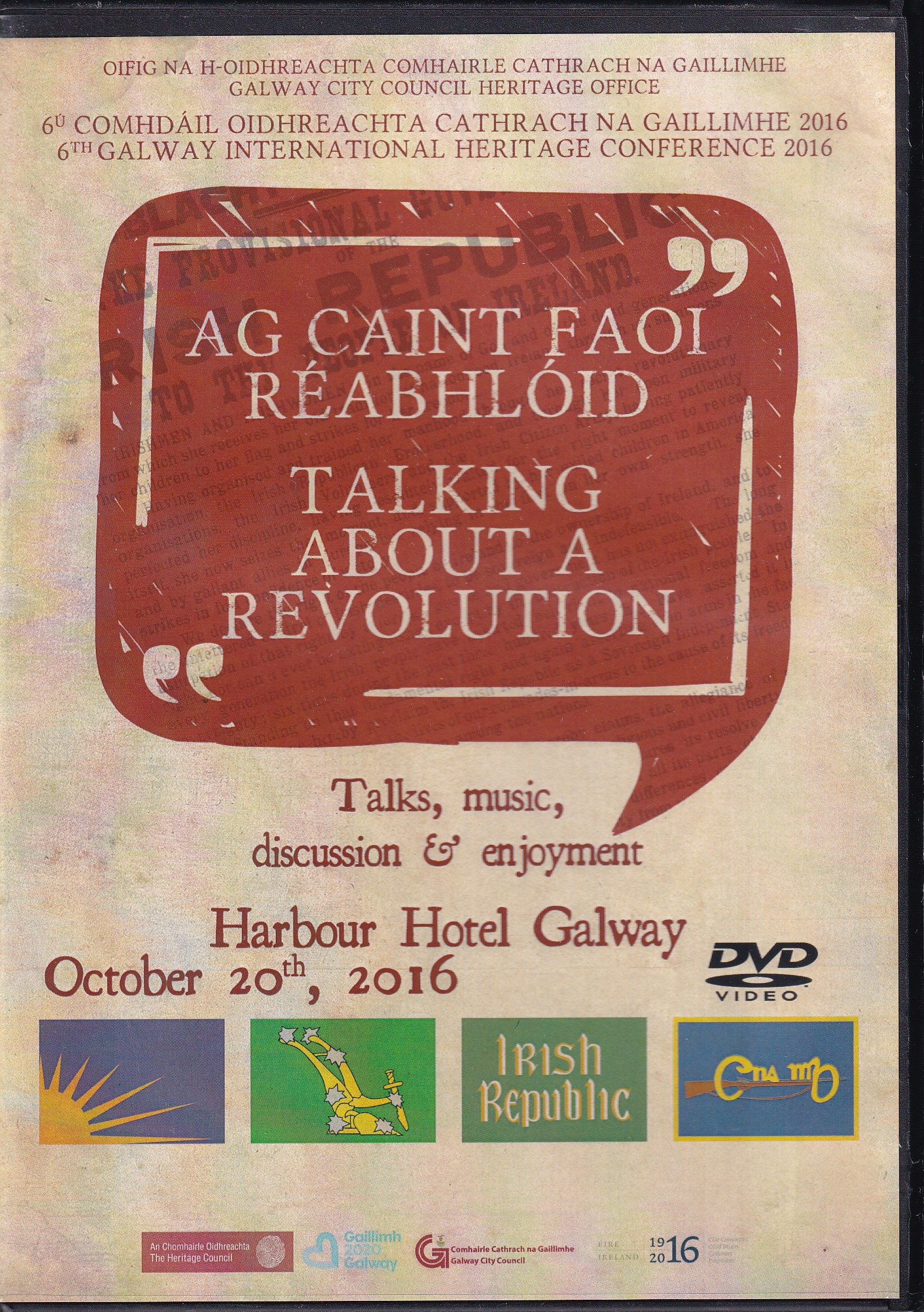Ag Caint Faoi Réabhlóid/ Talking about a Revolution DVD |  | Charlie Byrne's